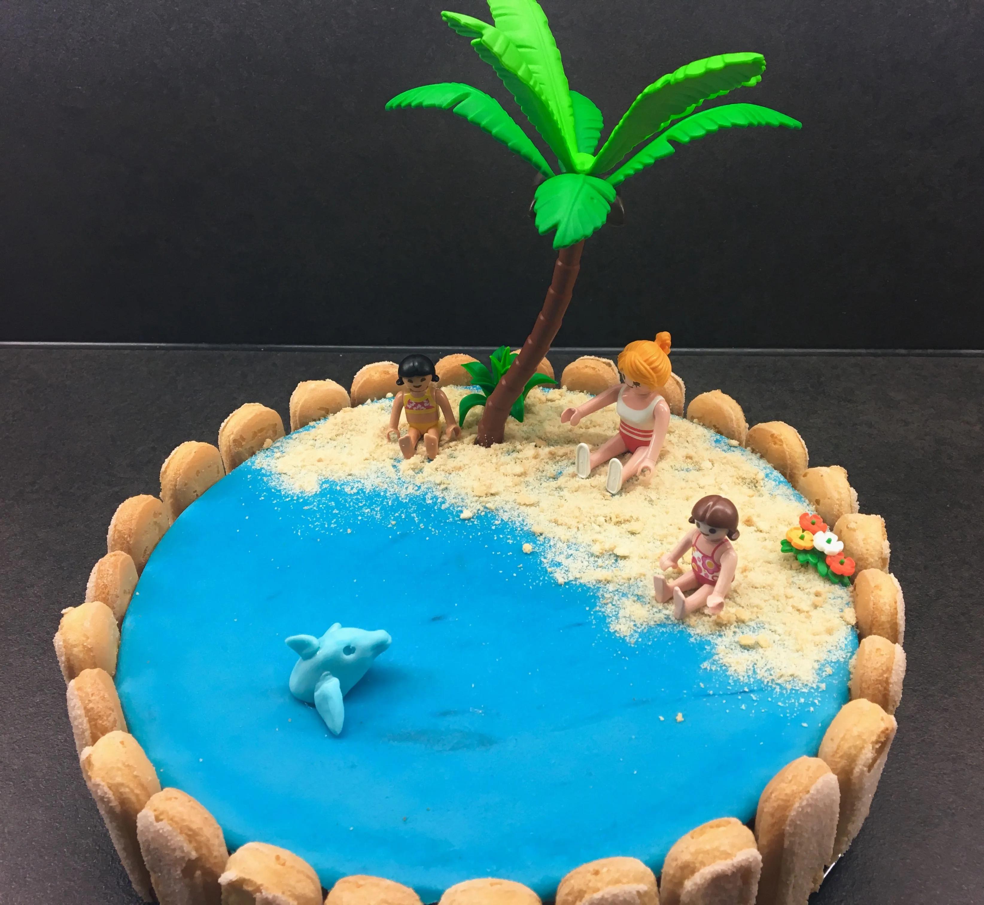 Geburtstagskuchen mit Playmobil | Kuchen kindergeburtstag, Kuchen ...