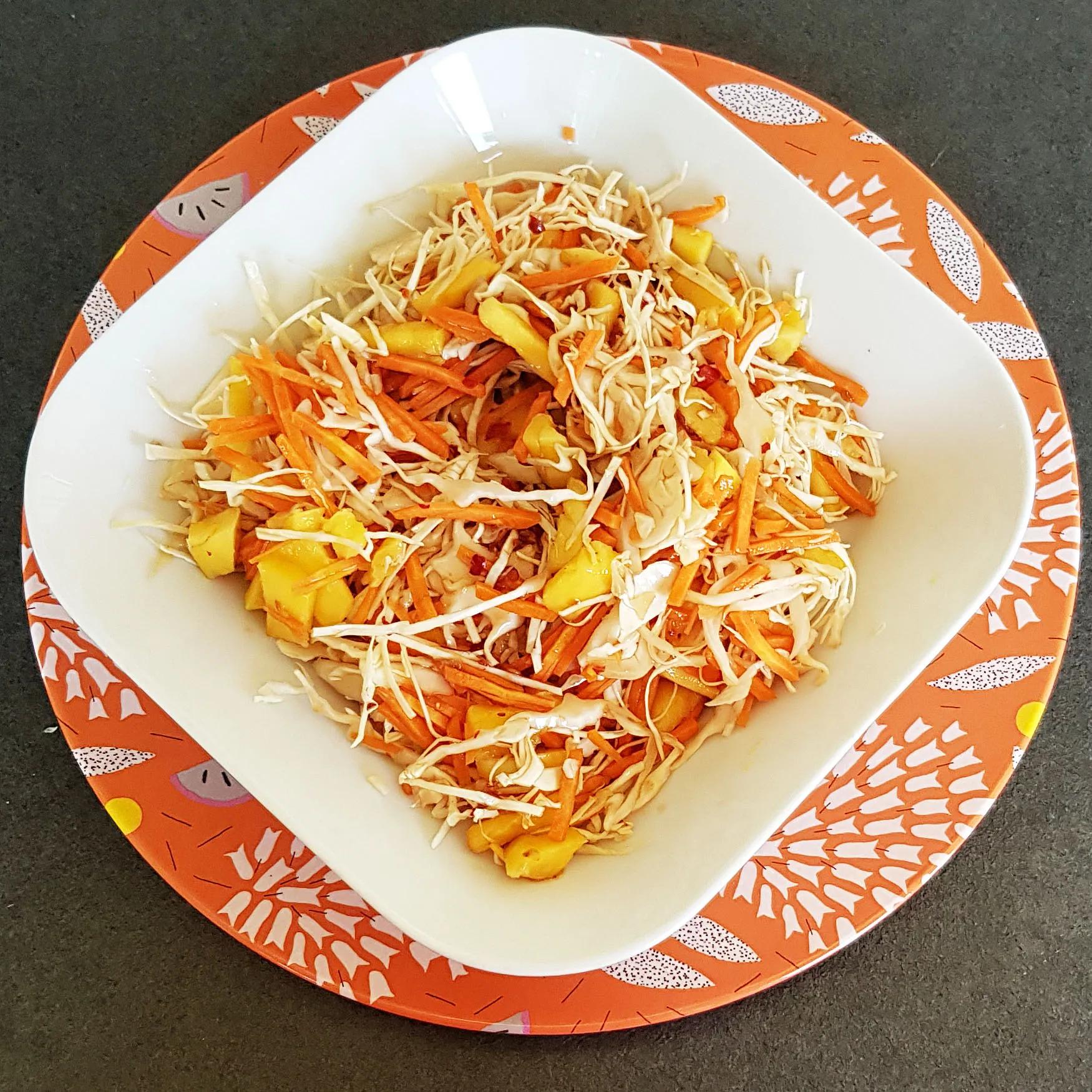 Mango-Krautsalat – Low Carb mit Genuss
