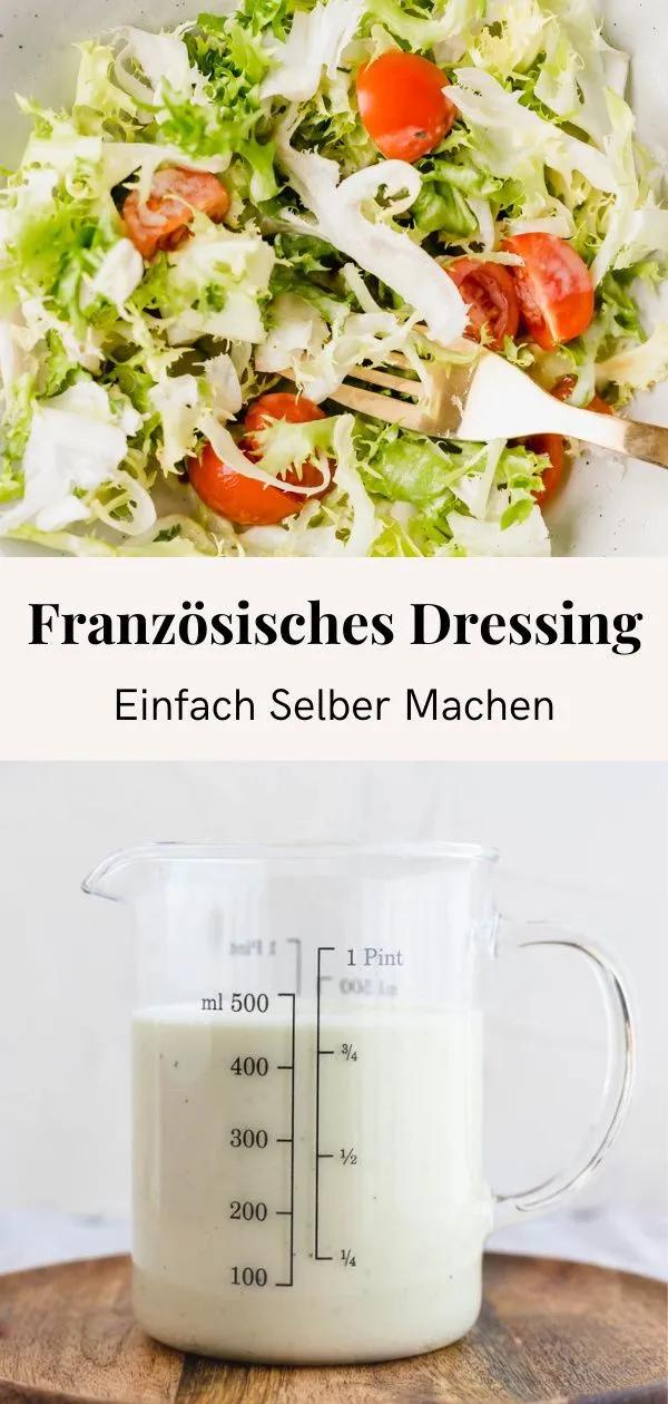 Französische Salatsauche selber machen | Aline Made | White french ...