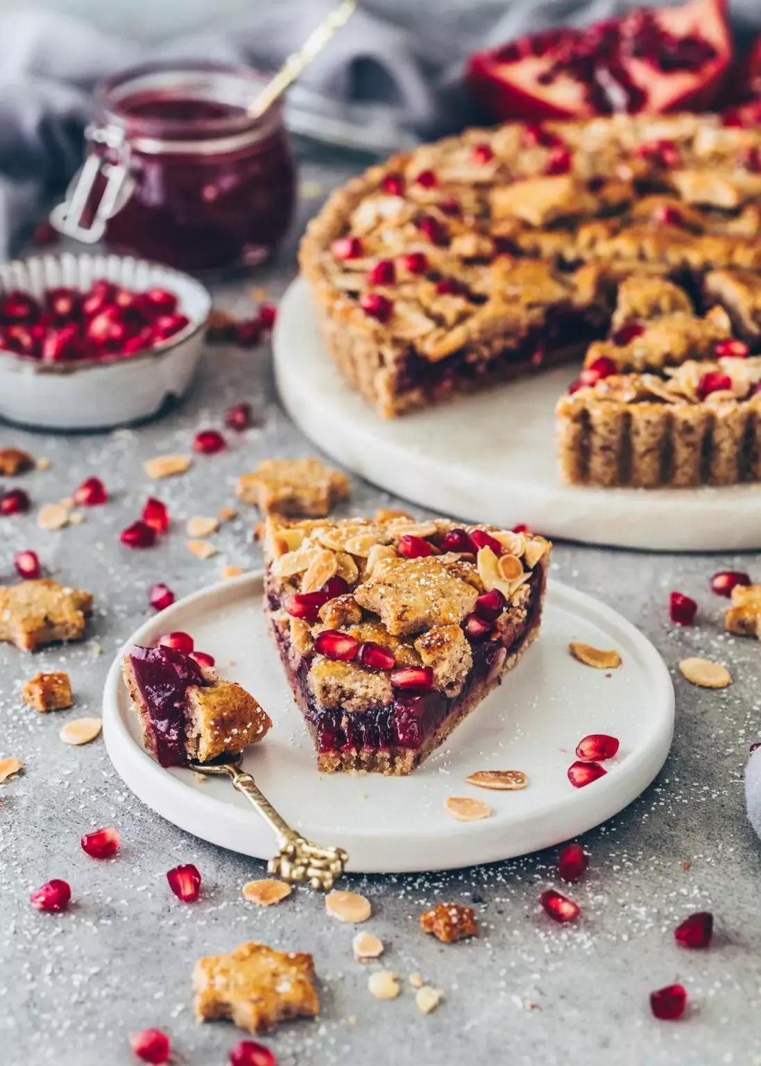 Vegan Linzer Torte (Grandma&amp;#39;s Original Recipe) - Bianca Zapatka | Recipes