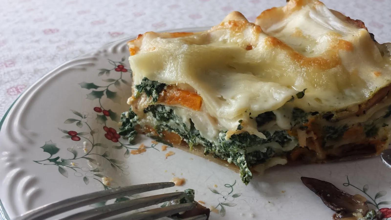 For Love of the Table: Winter Lasagne...with Spinach, Butternut Squash ...