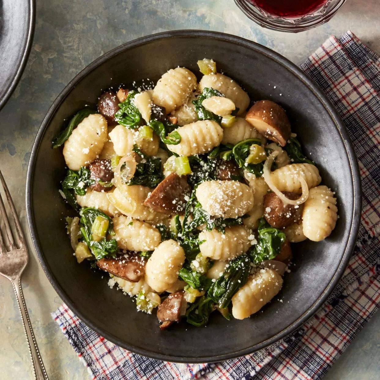 Recipe: Brown Butter Gnocchi with Mushrooms &amp; Chard - Blue Apron