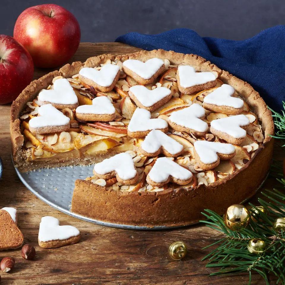 Apfel-Marzipan-Kuchen | BRIGITTE.de