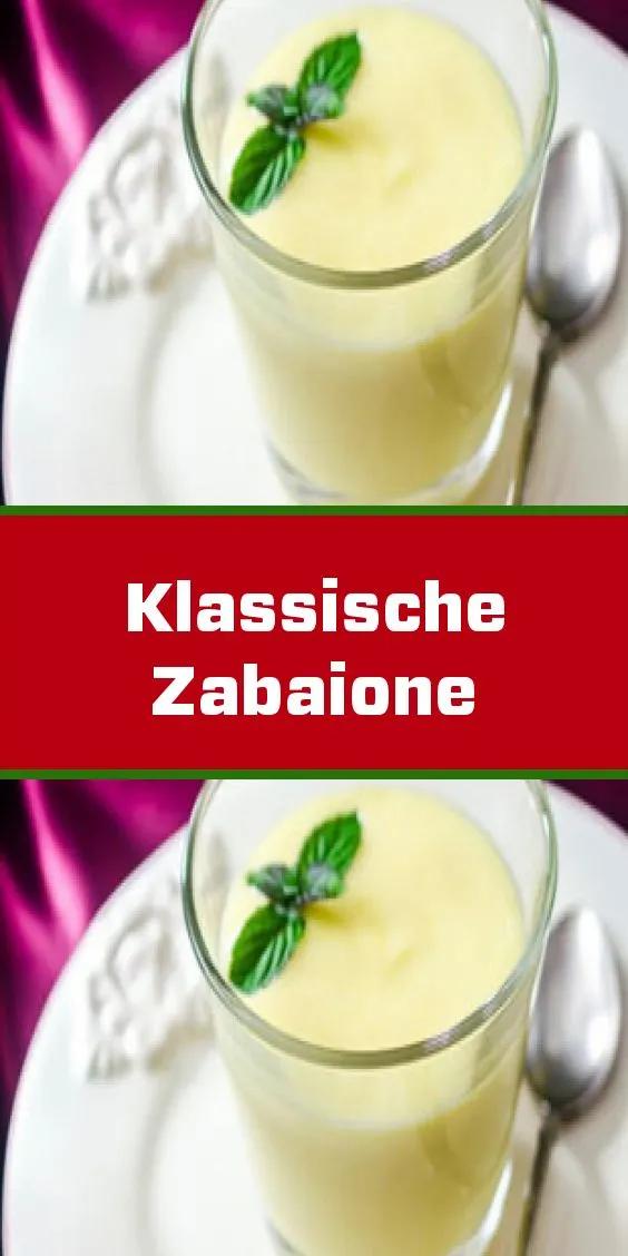 Klassische Zabaione in 2020 | Zabaione rezept, Rezepte, Mousse dessert