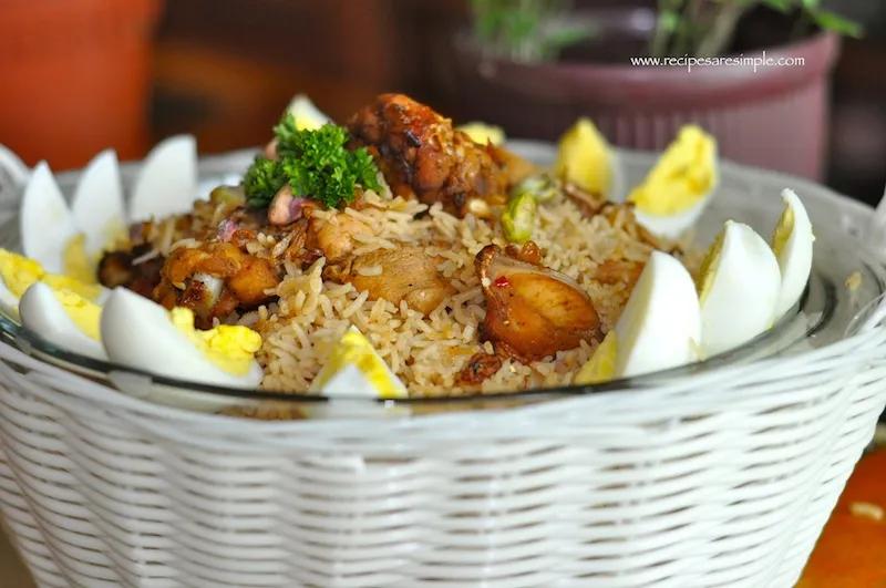 Kabsa - Recipe for Arabian Chicken and Fragrant Rice