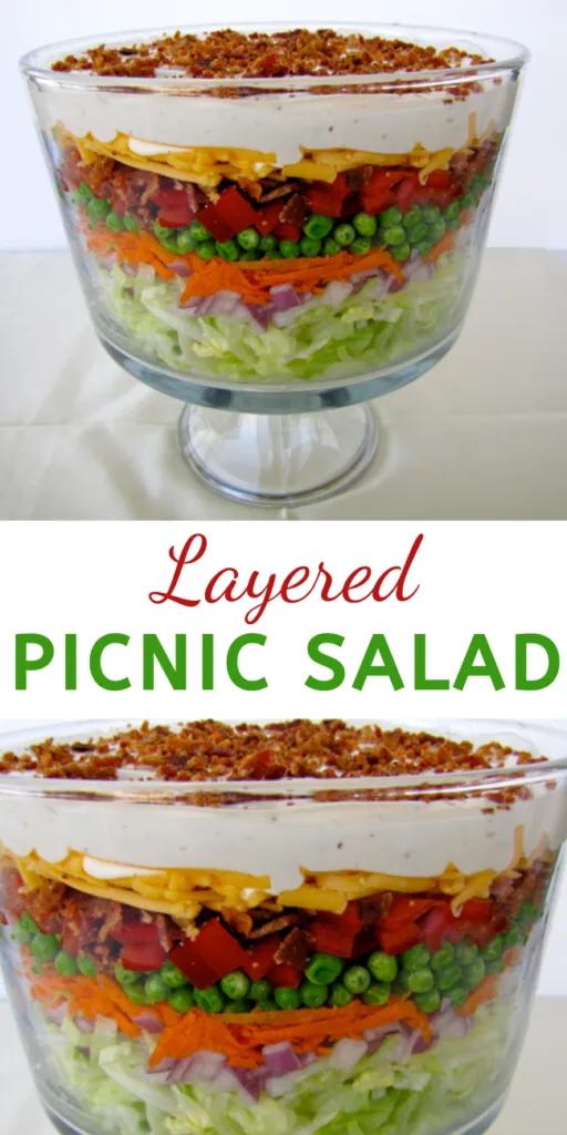 Layered Picnic Salad – Recipes