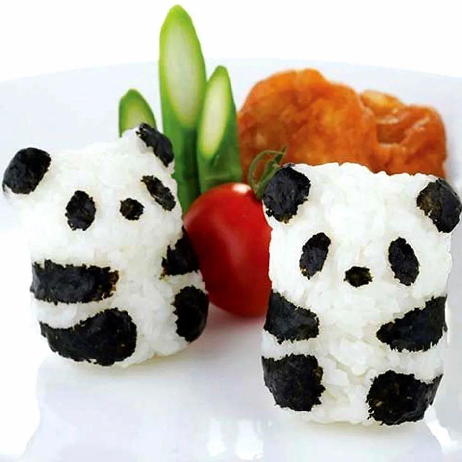 Baby Panda Onigiri Kit | Panda sushi, Animal shaped foods, Onigiri