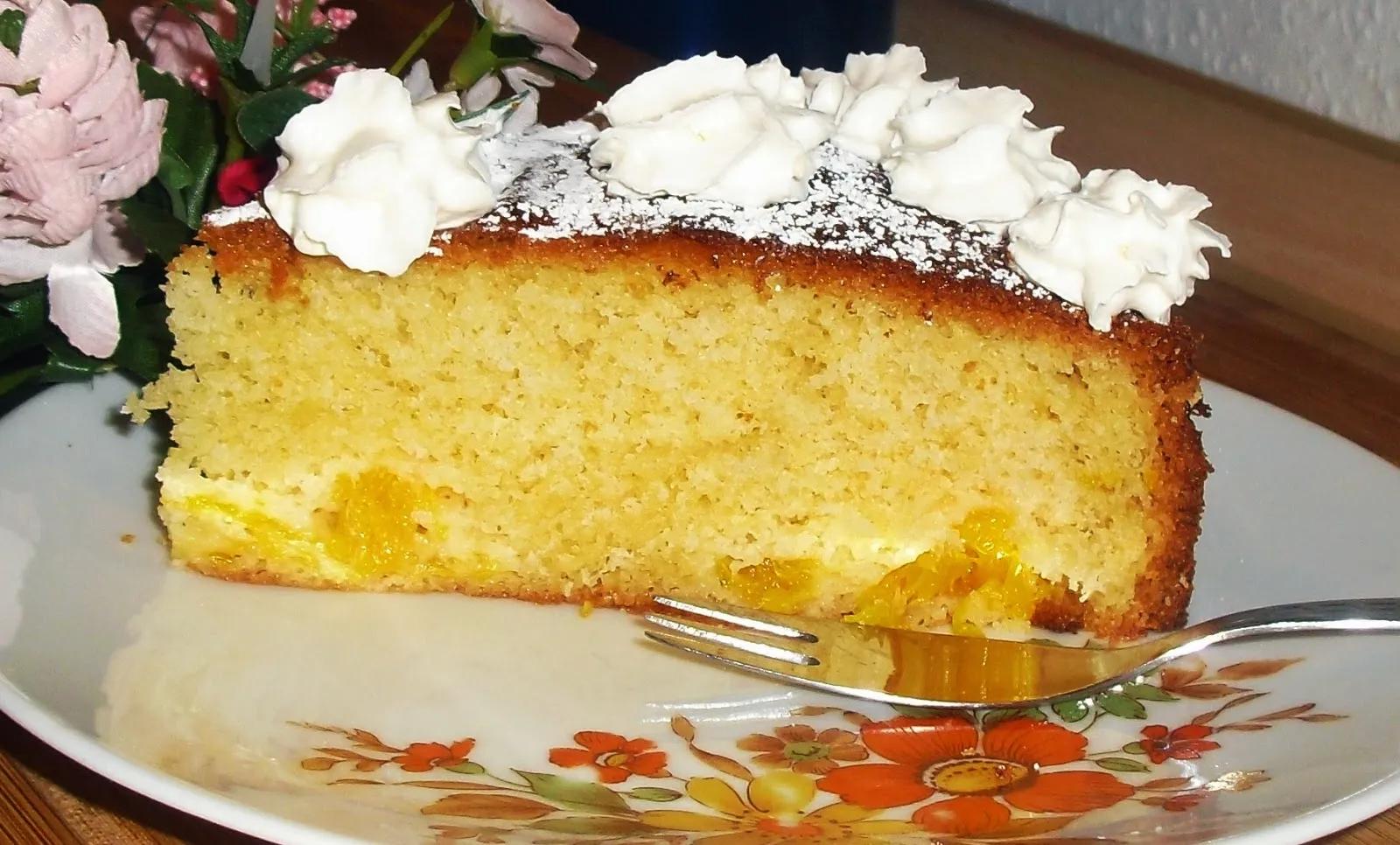 Futtern wie bei Muttern: Kuchen mit versunkenen Orangen