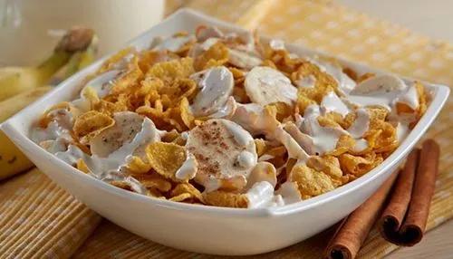 Banana Cinnamon Cornflakes Recipe: How to Make Banana Cinnamon ...