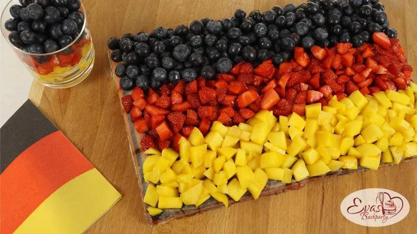 Deutschland-Kuchen, WM-EM-Kuchen - EvasBackparty