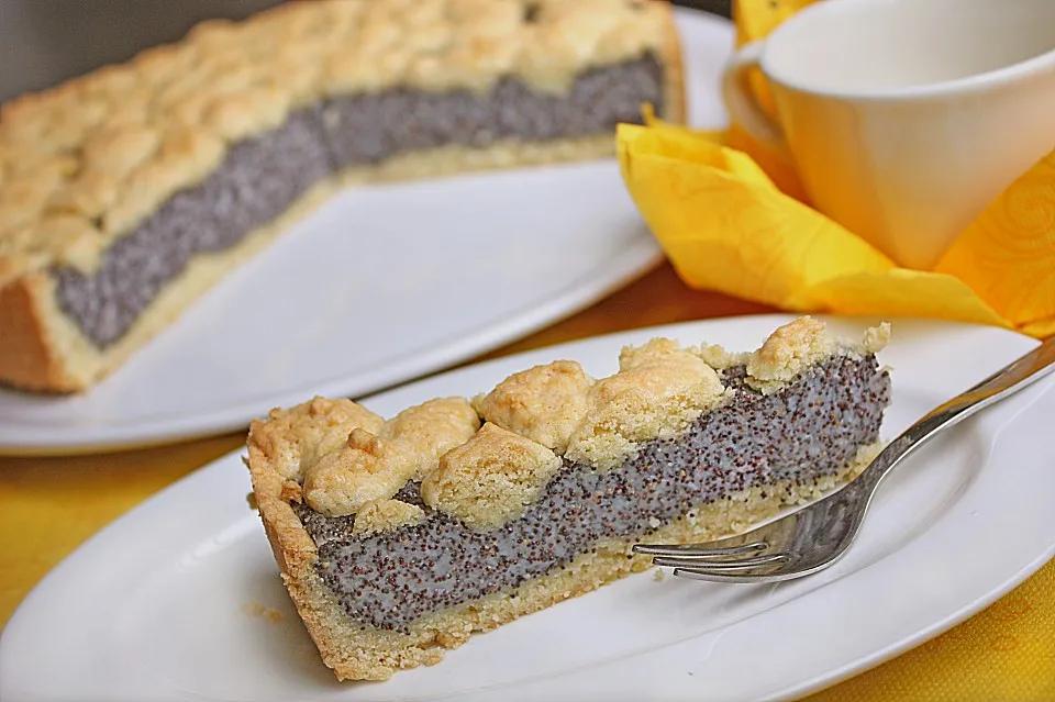 Mohn Pudding Streusel Kuchen — Rezepte Suchen