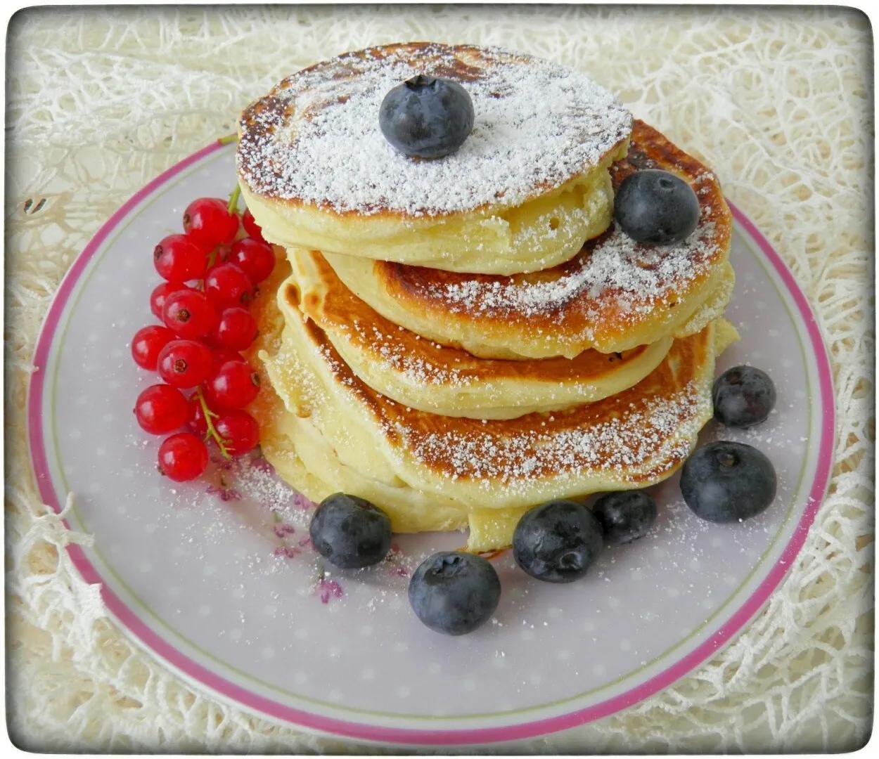 Amerikanische Pancakes zum Frühstück - Food &amp; Travel-Blog