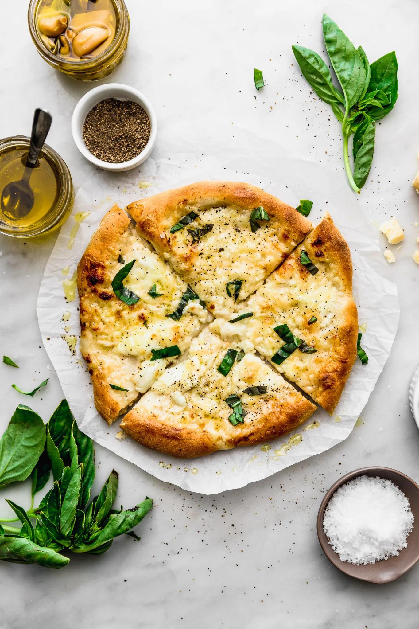 White Pizza (Pizza Bianca) | Cravings Journal