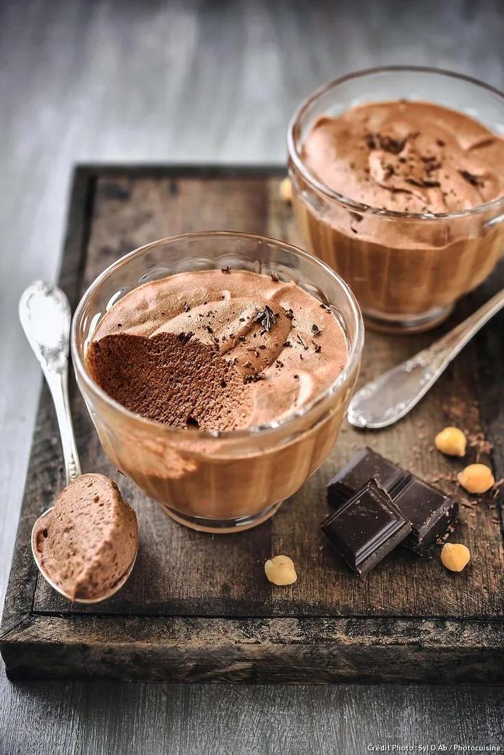 Mousses au chocolat vegan | Recette | Recette mousse au chocolat ...