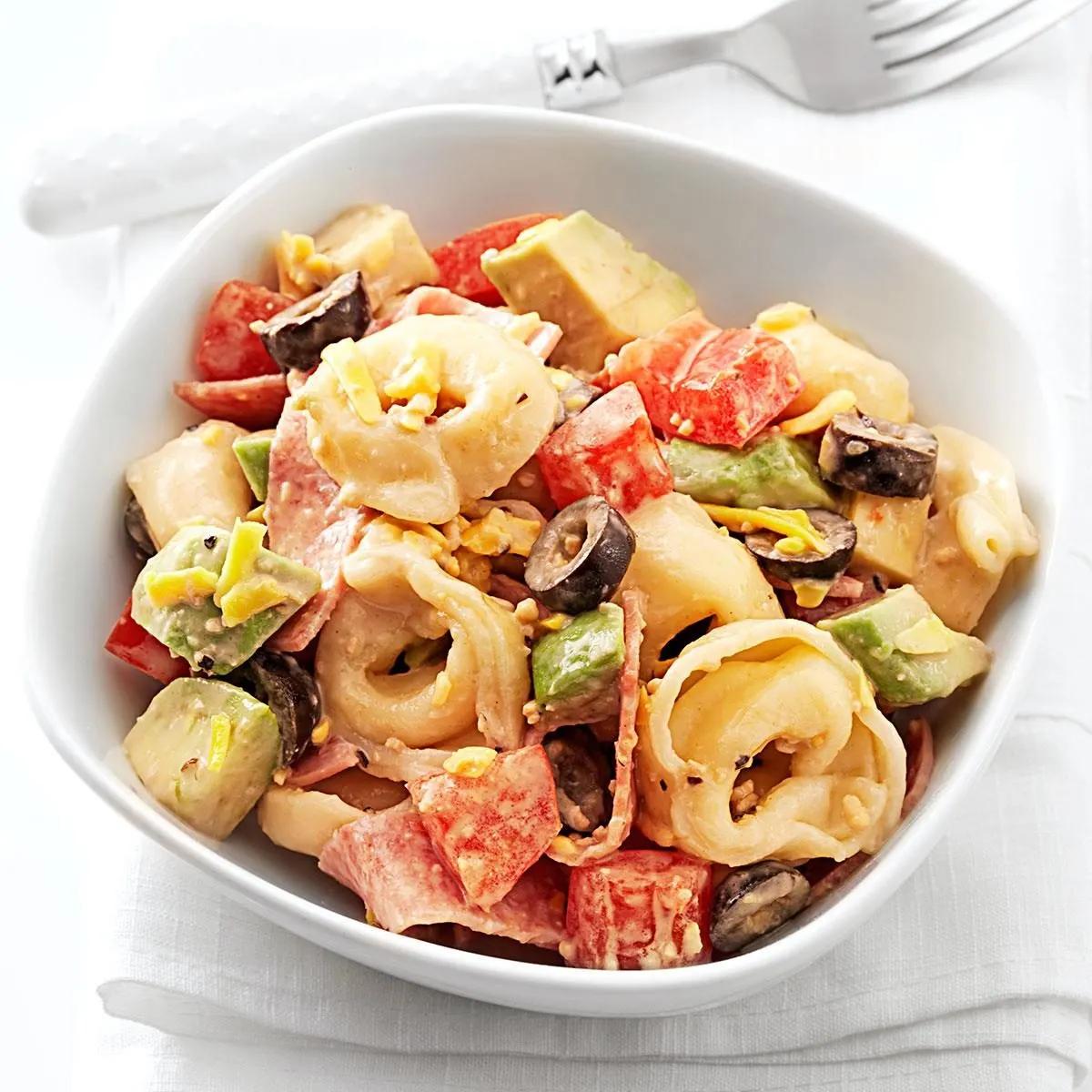 Caesar Tortellini Salad Recipe: How to Make It | Taste of Home