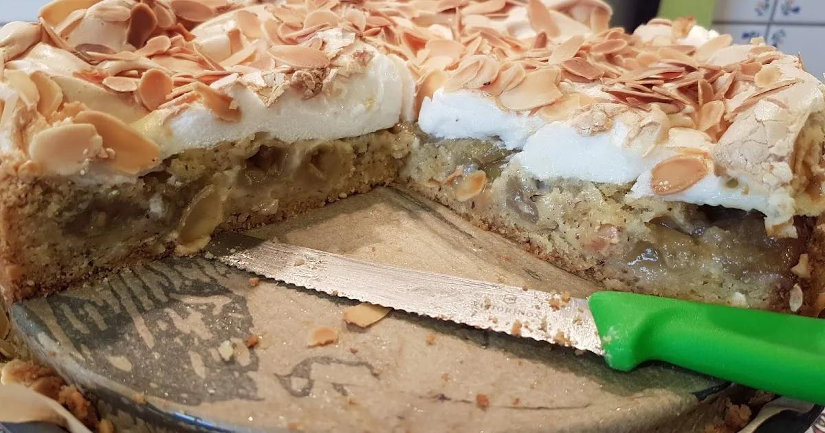 Aus dem Lameng: Stachelbeer- Baiser-Kuchen