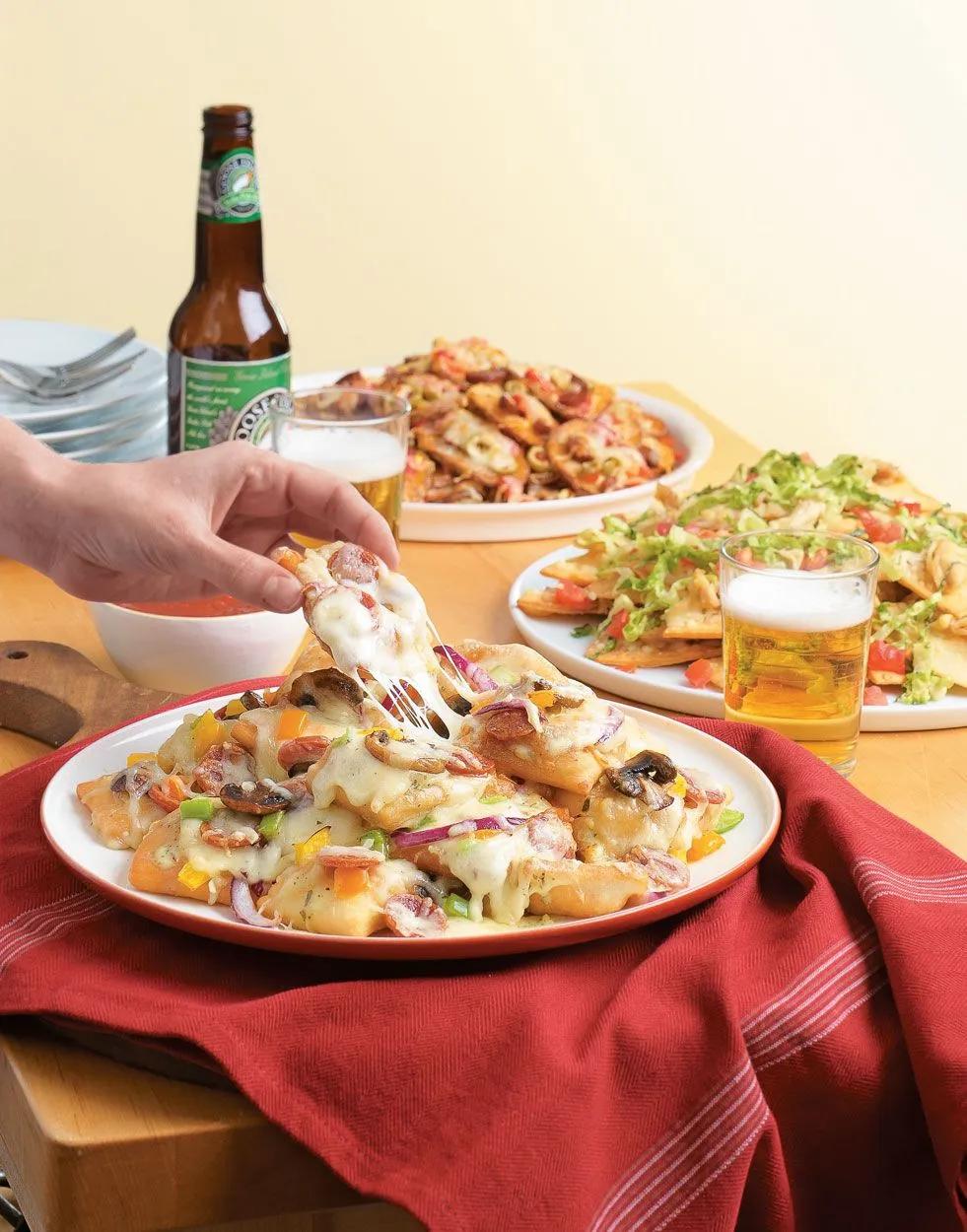Pizza Nachos Recipe - Health Meal Prep Ideas