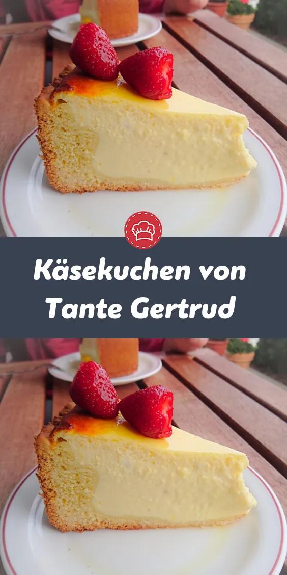 Käsekuchen von Tante Gertrud | Rezept kekse, Backideen, Kuchen
