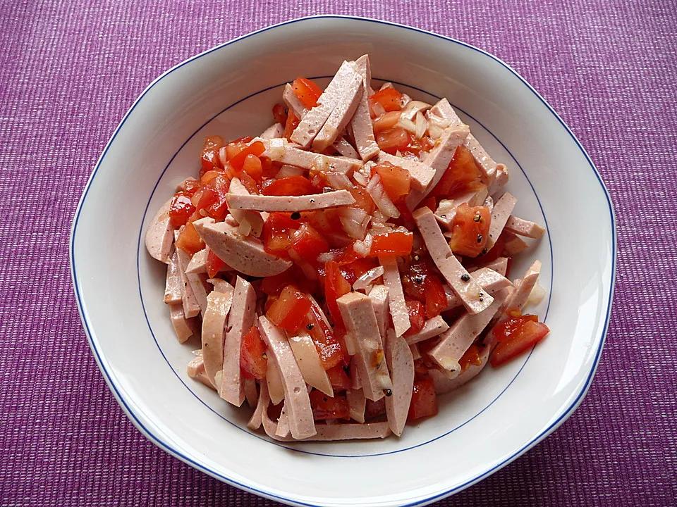 Fleischwurst tomaten salat Rezepte | Chefkoch.de