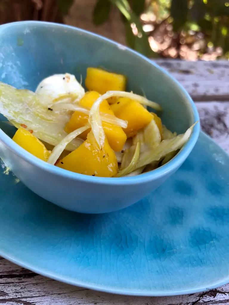 Magst du Fenchelsalat von frischem Fenchel mit Mango?