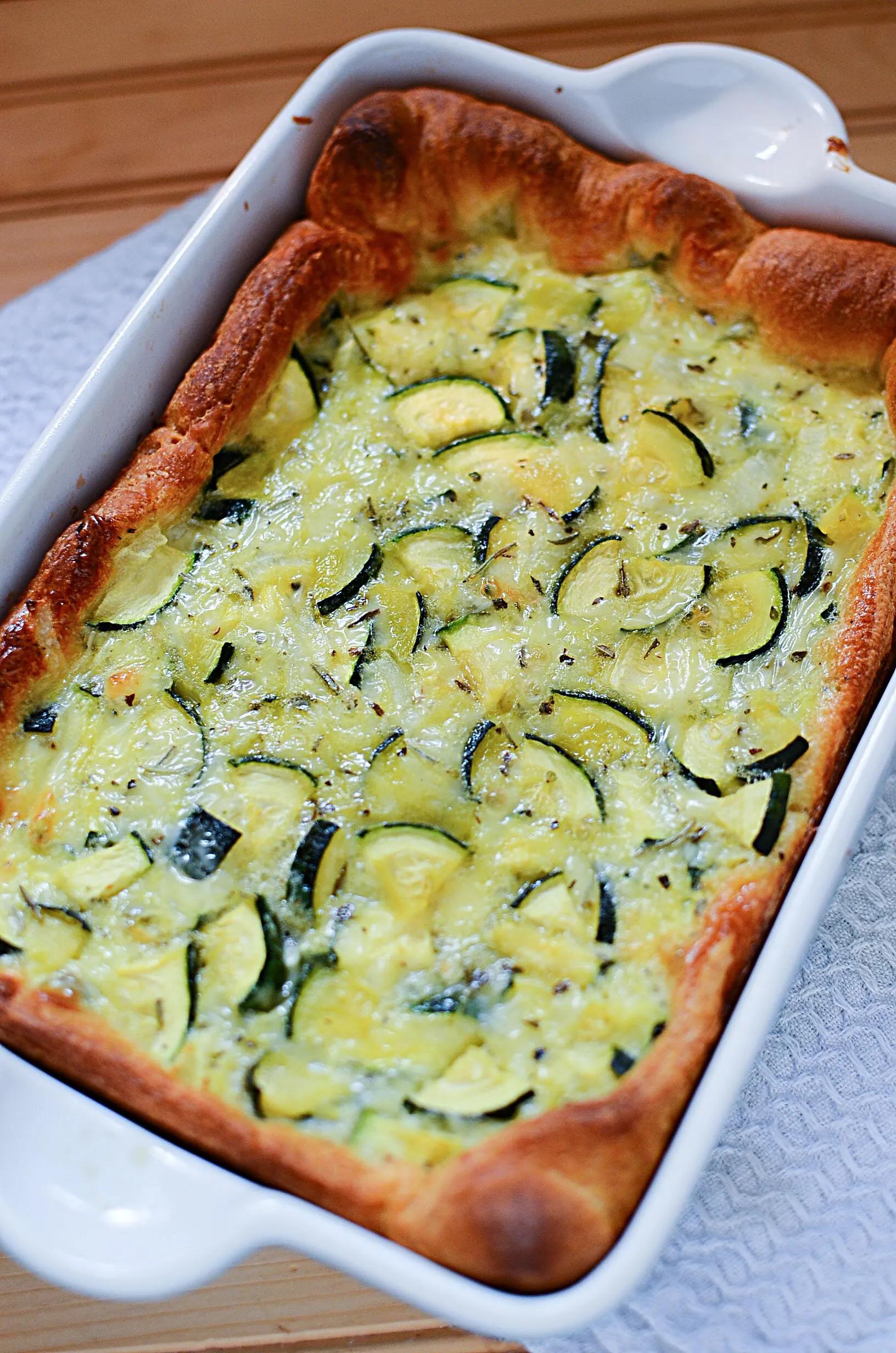 Cheesy Baked Zucchini Casserole - My Incredible Recipes