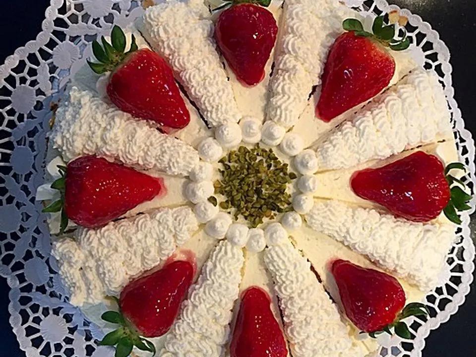 Amaretto - Erdbeer - Torte von macgonagall| Chefkoch