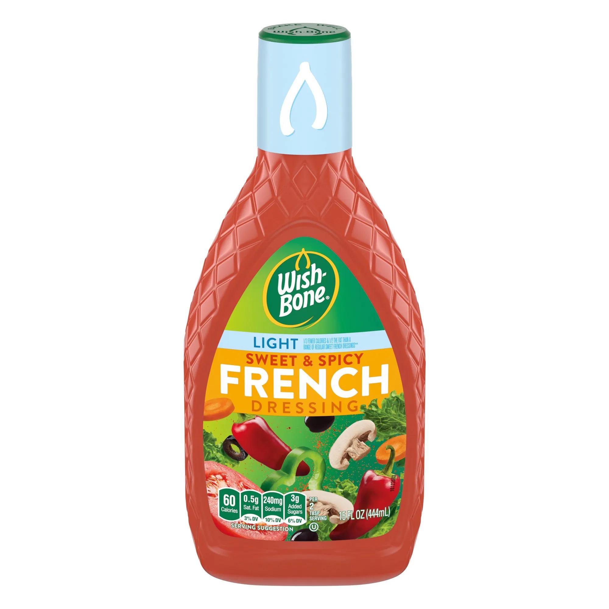 Wish-Bone Light Sweet &amp; Spicy French Dressing - Shop Salad Dressings at ...