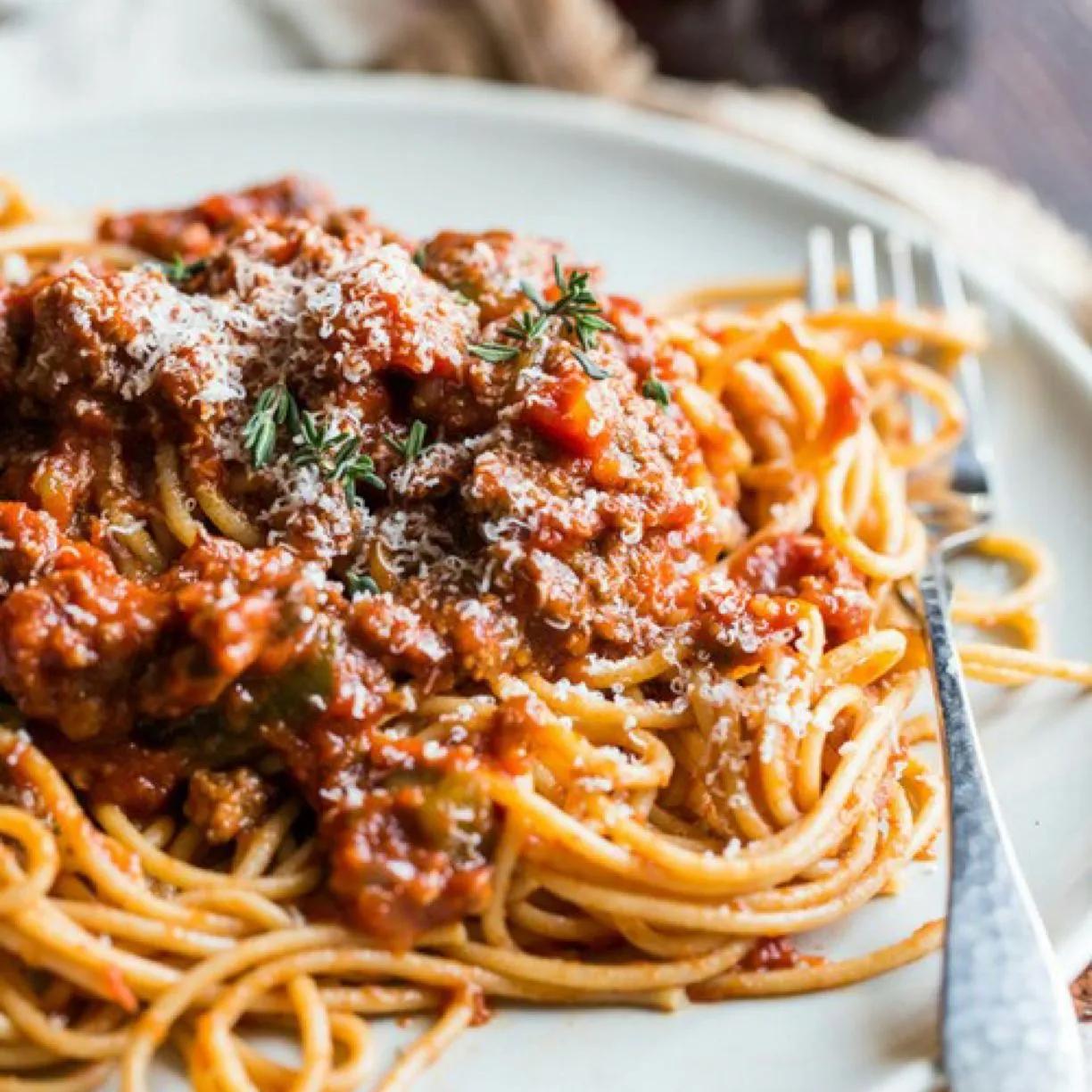 Los auténticos spaghetti a la boloñesa de la mamma Crock Pot Slow ...
