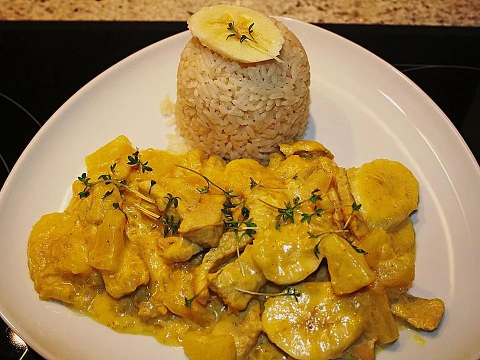 Bananen - Puten - Curry von Pebbles| Chefkoch