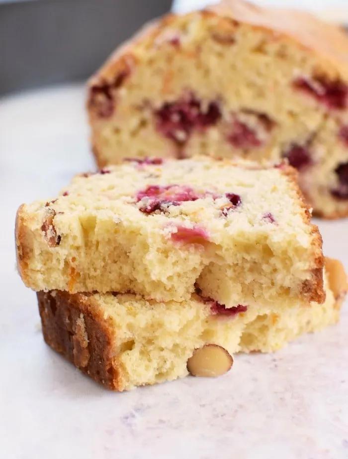 Cranberry Orange Bread Loaf Recipe - Sizzling Eats