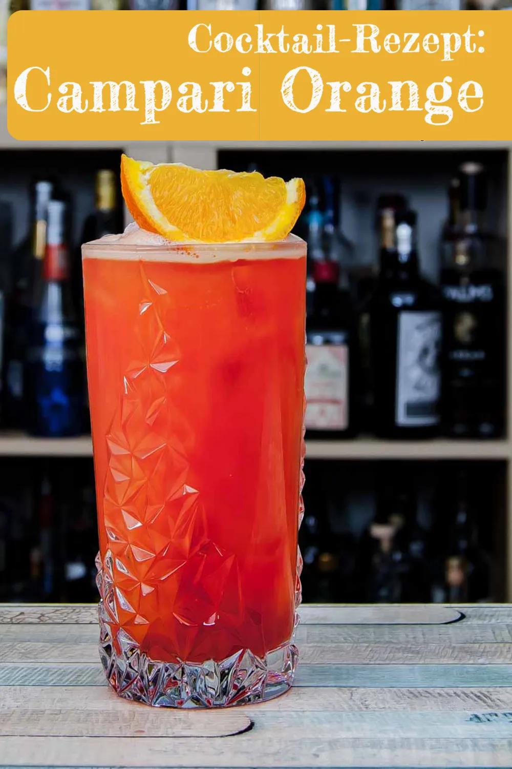 Cocktail-Campari-Orange - Cocktailbart - deine Homebar im Netz
