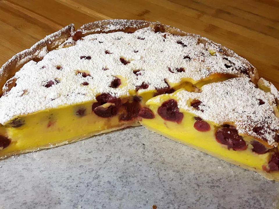Sauerkirschen-Quark-Pudding-Kuchen von Glutenfrei_Esser | Chefkoch