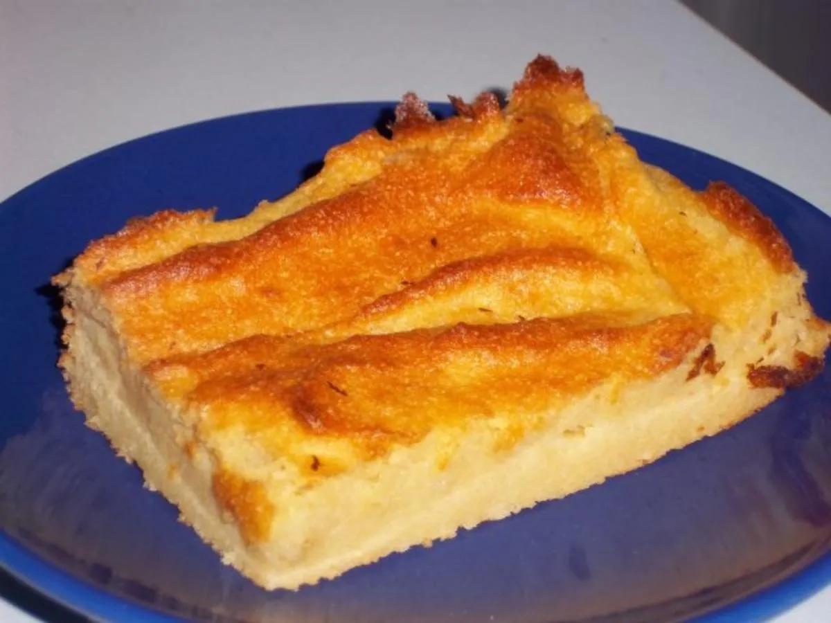 Kartoffelkuchen mit Kartoffeln gekocht und Ei - Rezept mit Bild ...