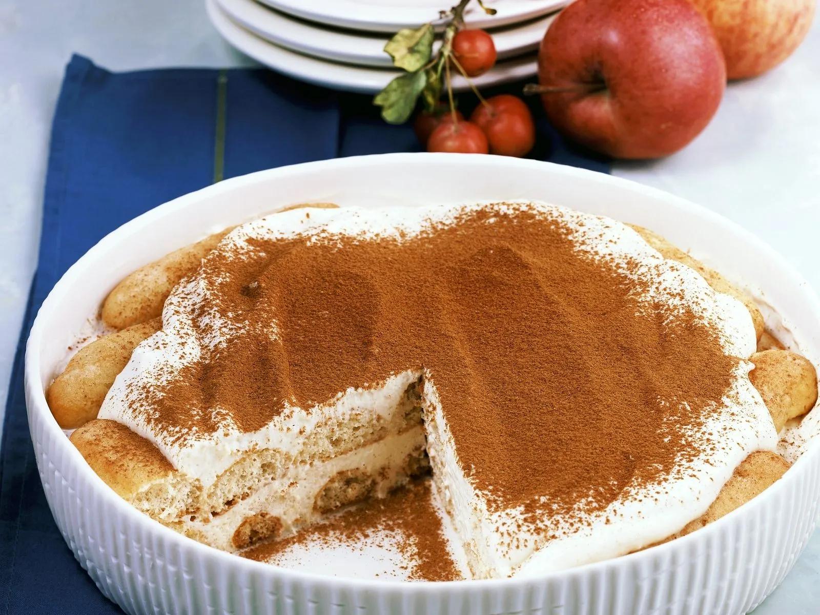 Tiramisu mit Apfel | Rezept | Tiramisu für kinder, Einfacher nachtisch ...