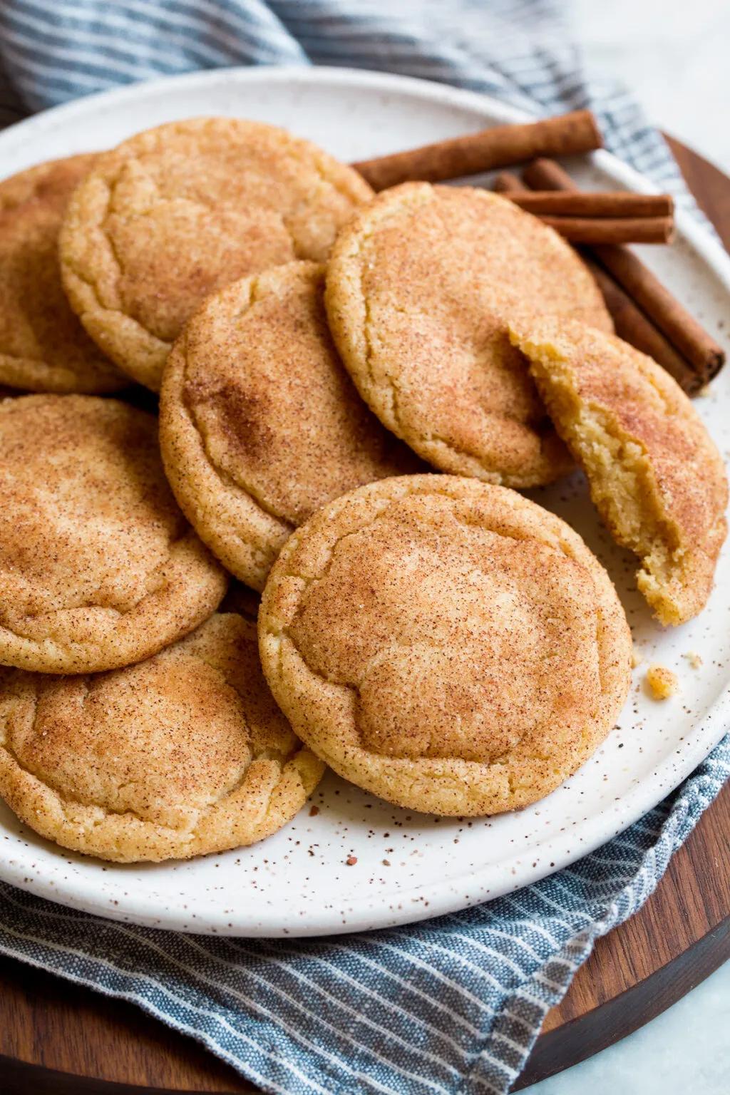 Snickerdoodle Cookies Recipe {Soft and Chewy!} - Cooking Classy