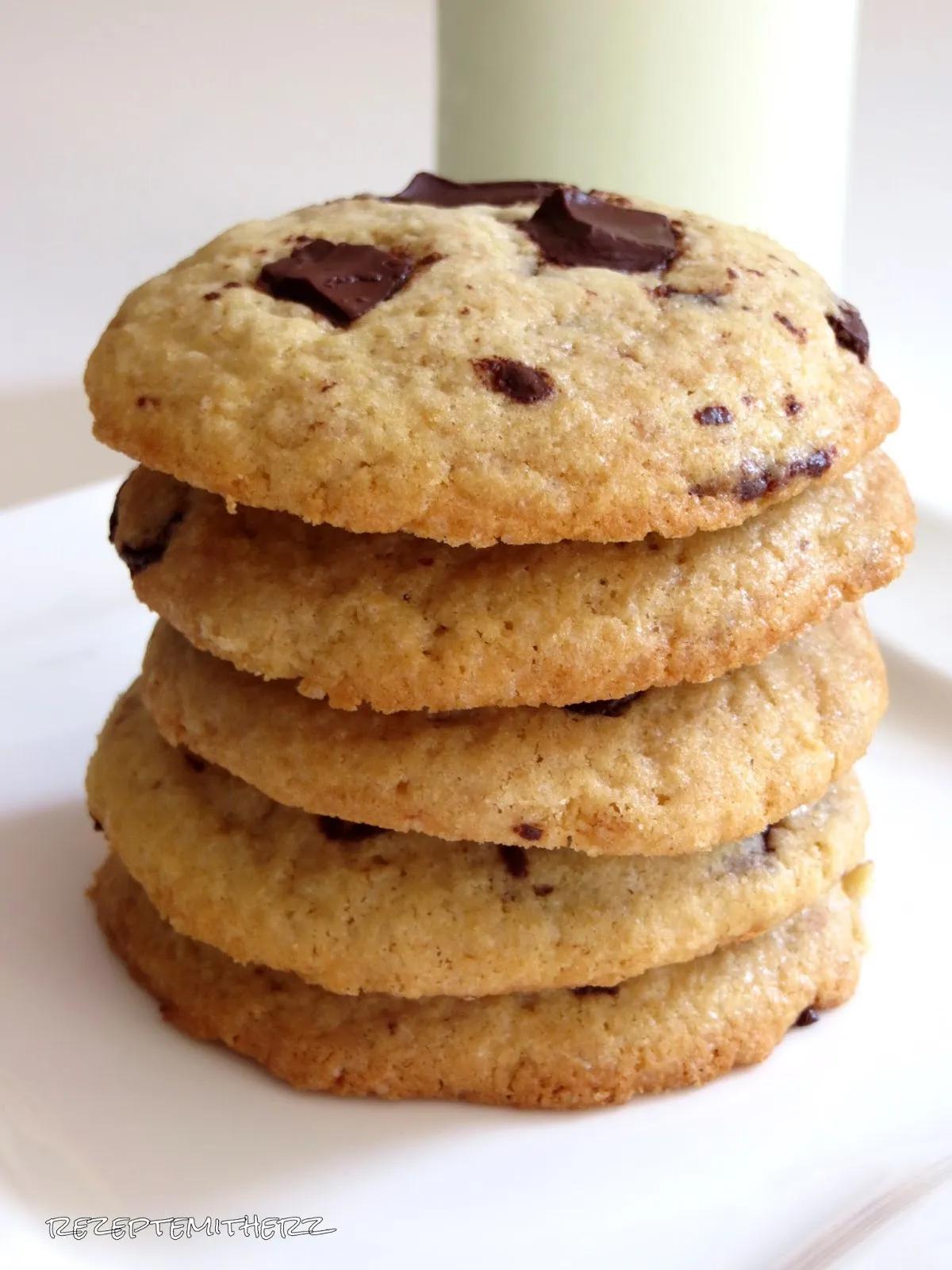 Rezepte mit Herz: American Chocolate Chip Cookies