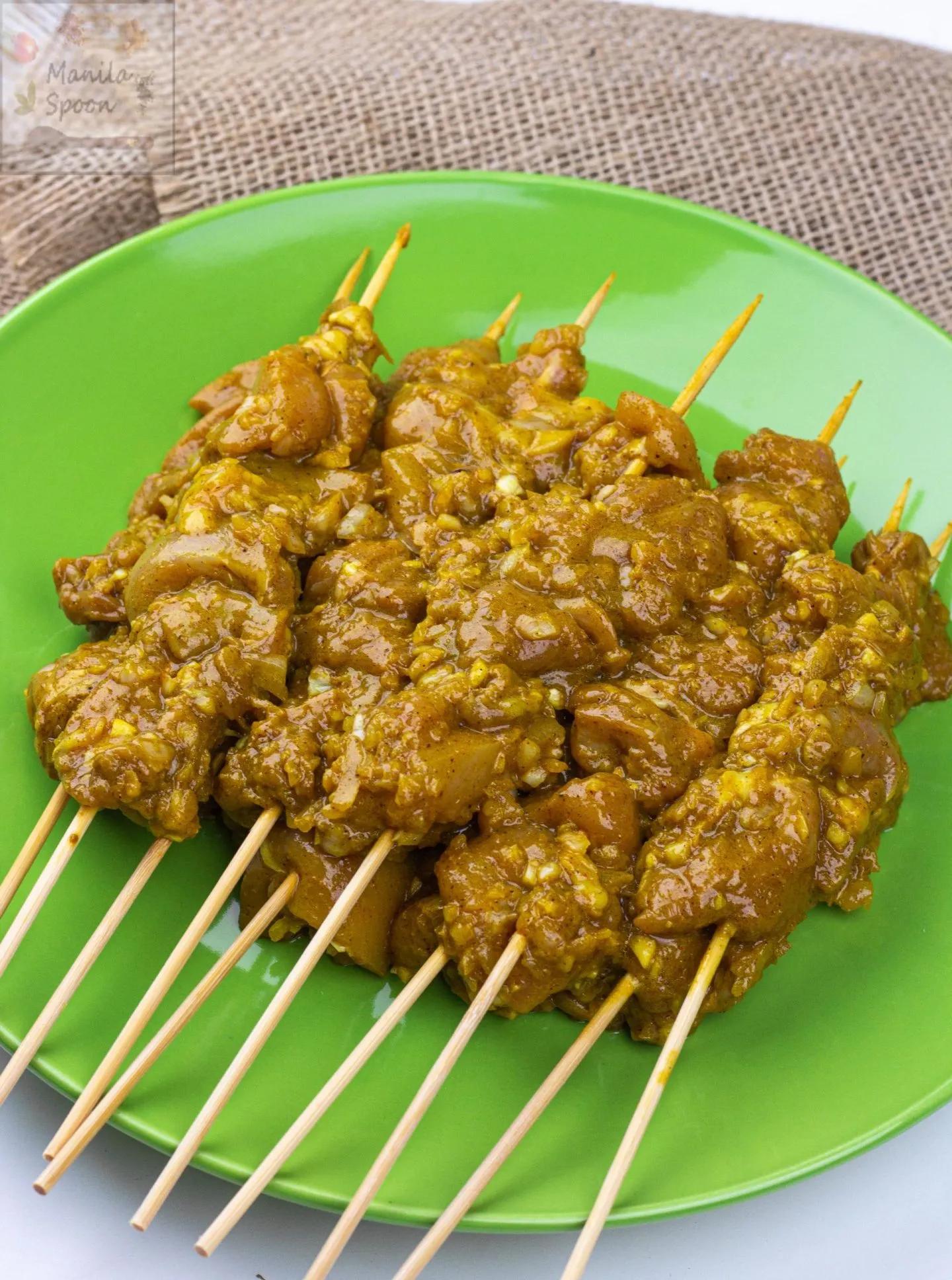 Malaysian Chicken Satay - Manila Spoon