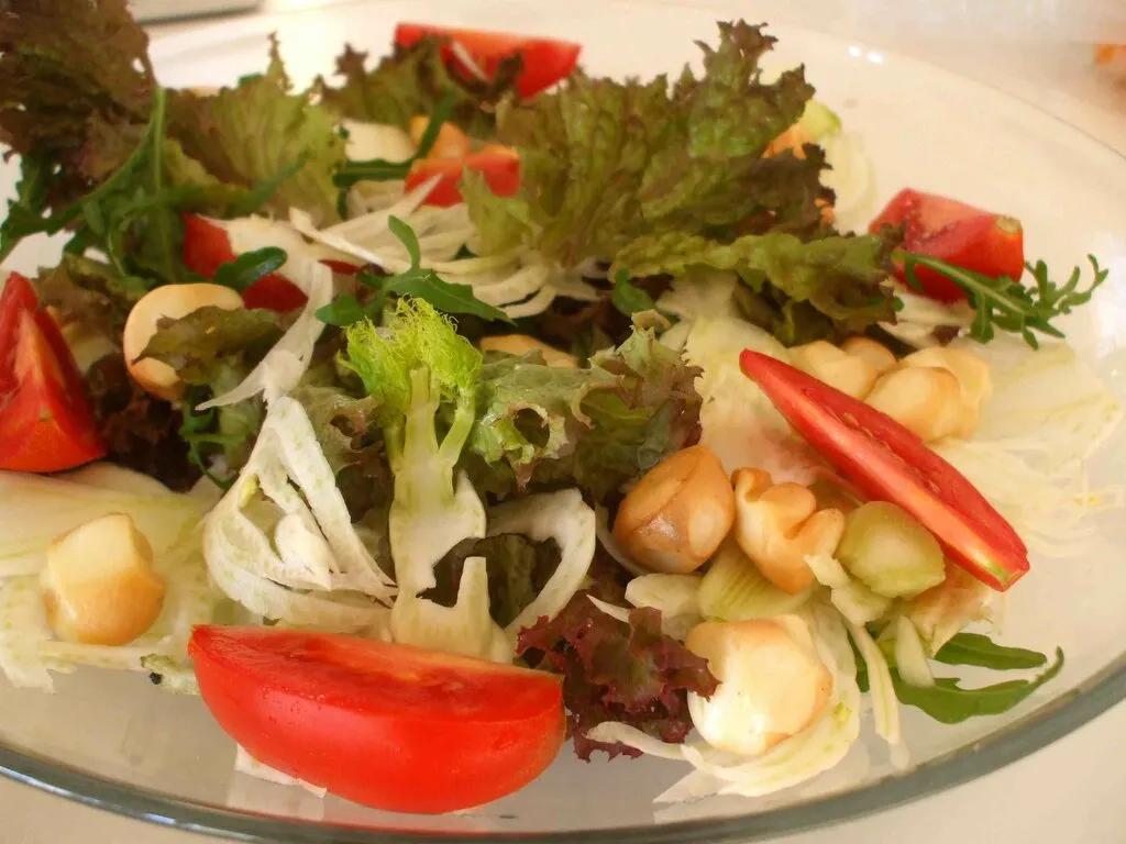 Italienischer Salat mit Scamorza (vegetarisch) - einfach &amp; lecker ...