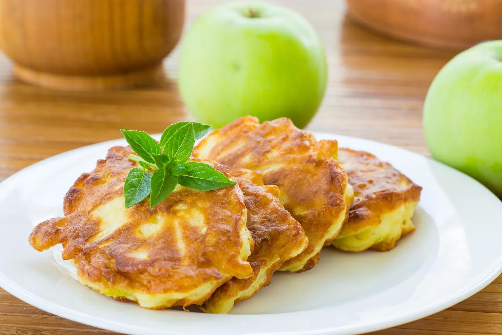 Apfel-Pfannkuchen - Rezept | kochenOHNE