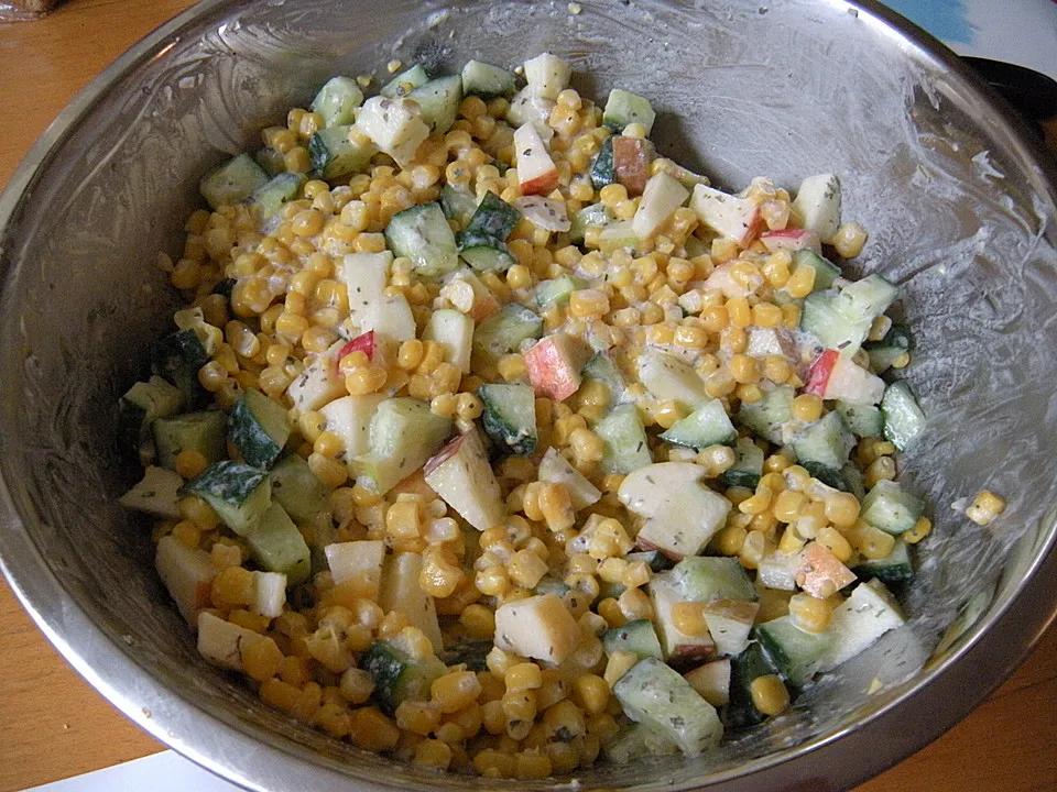 Mais - Apfel - Gurken - Salat von anja6670 | Chefkoch.de