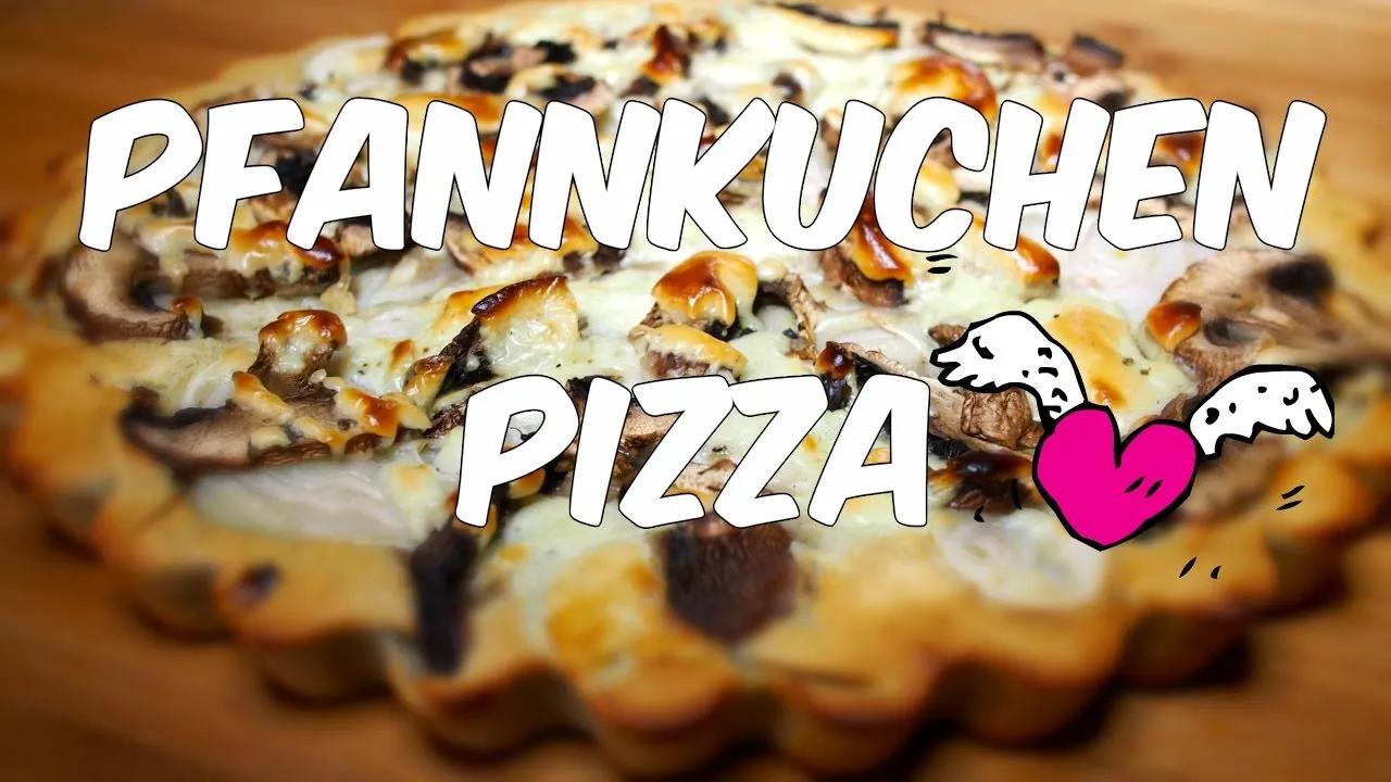 Glutenfreie Pfannkuchen-Pizza für Faule (Vegan &amp; Einfach) [VEGAN] - YouTube