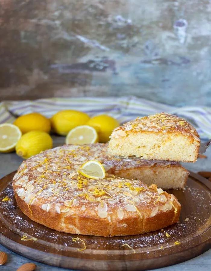 Zitronen Mandel Kuchen | Essen Rezept