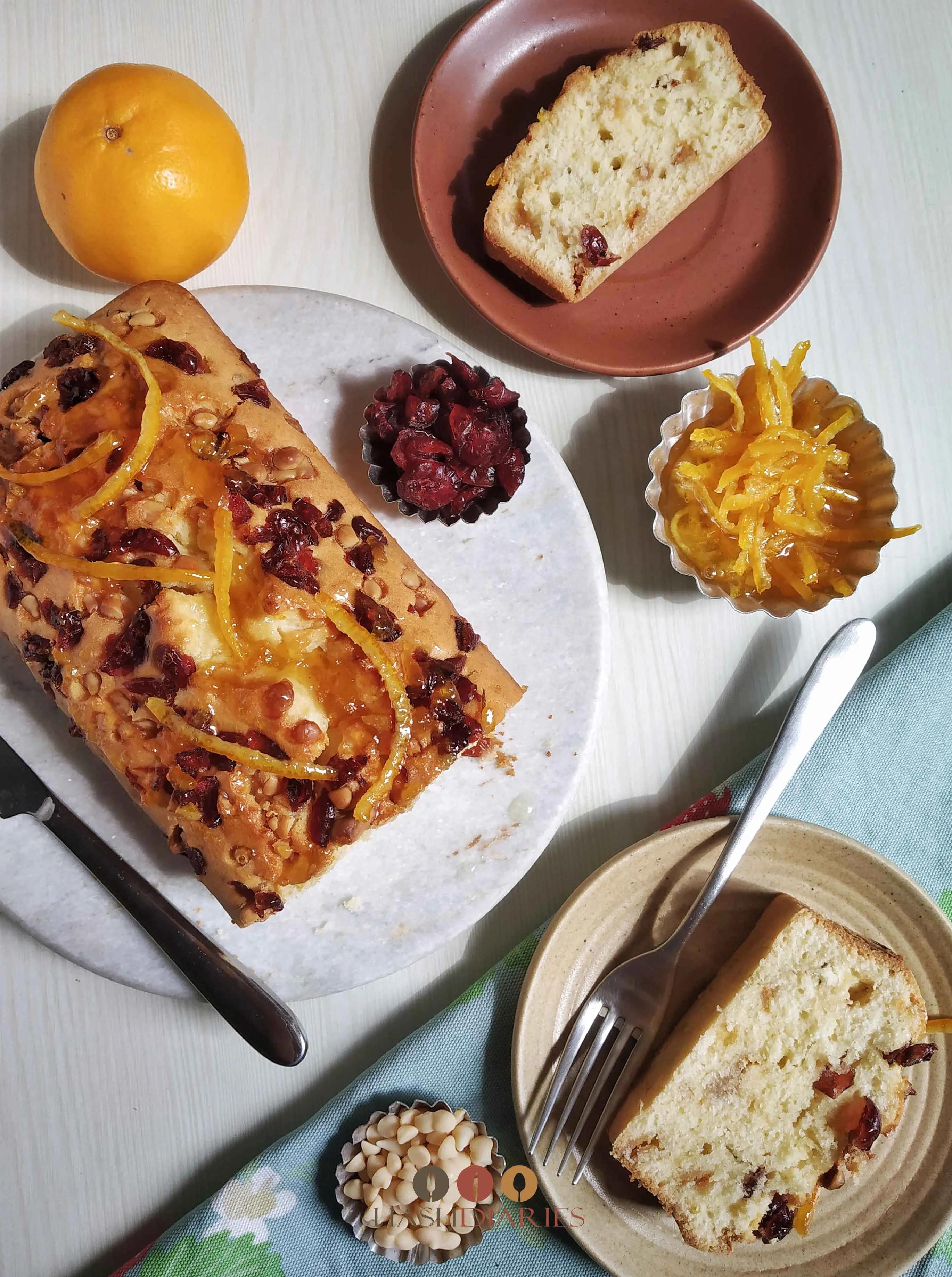 Orange Cranberry Loaf Cake Recipe - SpeakingAloud Magazine