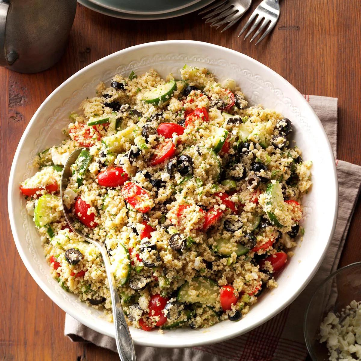 Greek Couscous Salad Recipe | Taste of Home