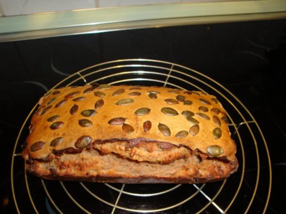 Kürbiskernbrot ohne Hefe mit Backferment - Rezept - kochbar.de