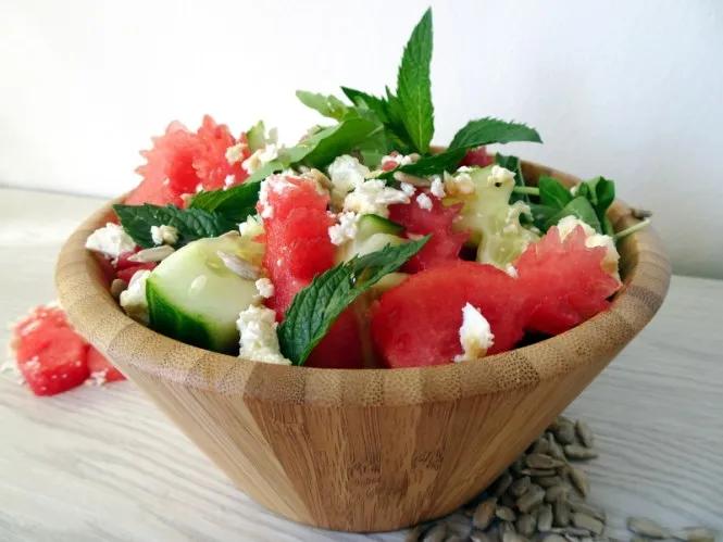 Melonen Gurken Salat - Applethree - Food | Travel | Life