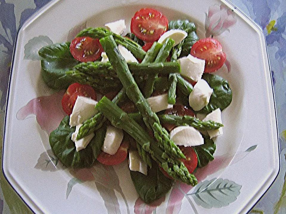 Sommersalat mit grünem Spargel von Allegro| Chefkoch