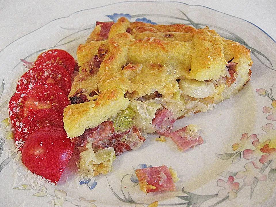 Kartoffelkuchen mit Lauchfüllung (Rezept mit Bild) | Chefkoch.de