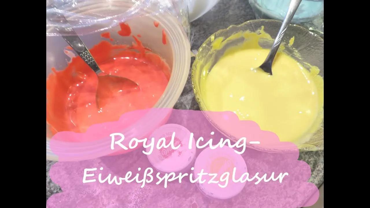 Bester Zuckerguss für Kekse l Royal Icing - YouTube