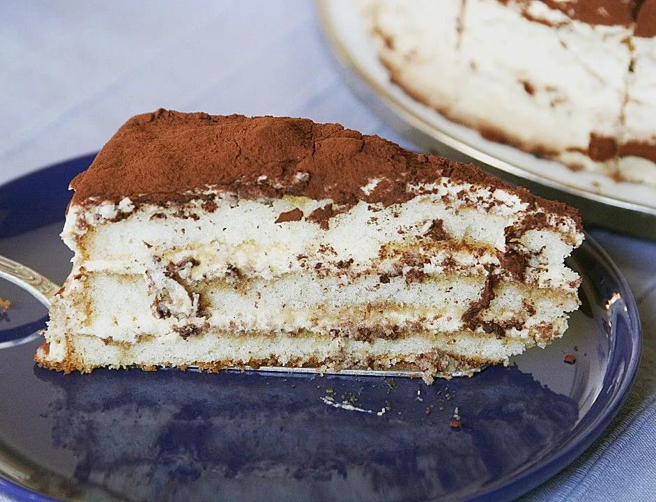 Majas Tiramisu - Torte, ein gutes Rezept aus der Kategorie Torten ...